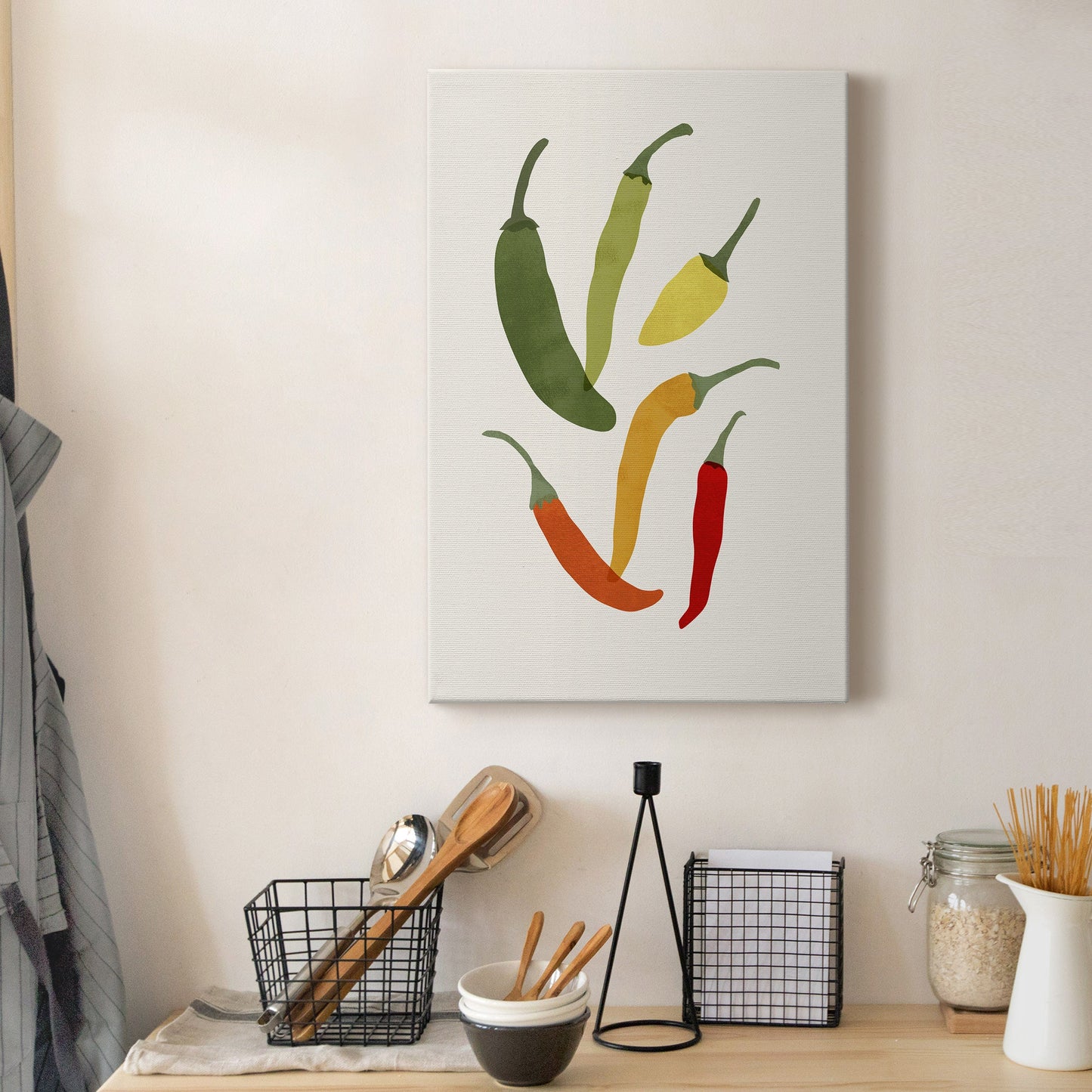 Organic Veg X Premium Gallery Wrapped Canvas - Ready to Hang