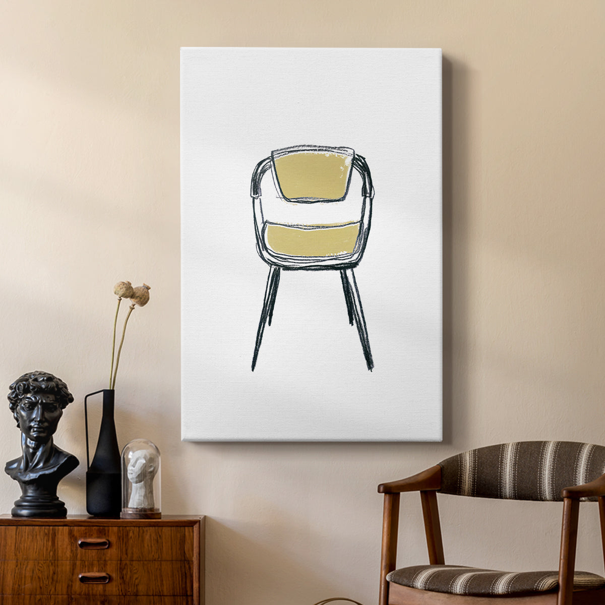 Take a Seat II - Canvas Art Print