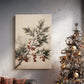 Tinsel-Gold Candle Parish - Canvas Art Print