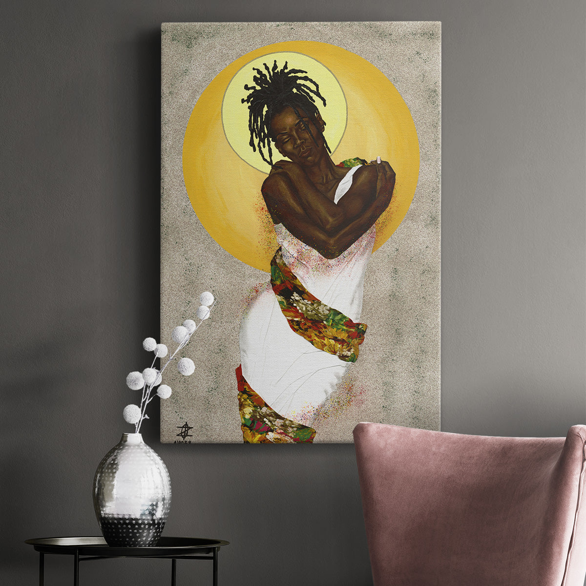 Her Love Premium Gallery Wrapped Canvas - Ready to Hang