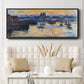 The Port of Dieppe, Evening, 1882 - Floater Framed Canvas Print