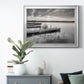Soft Summer Sunrise - Modern Framed Canvas Print