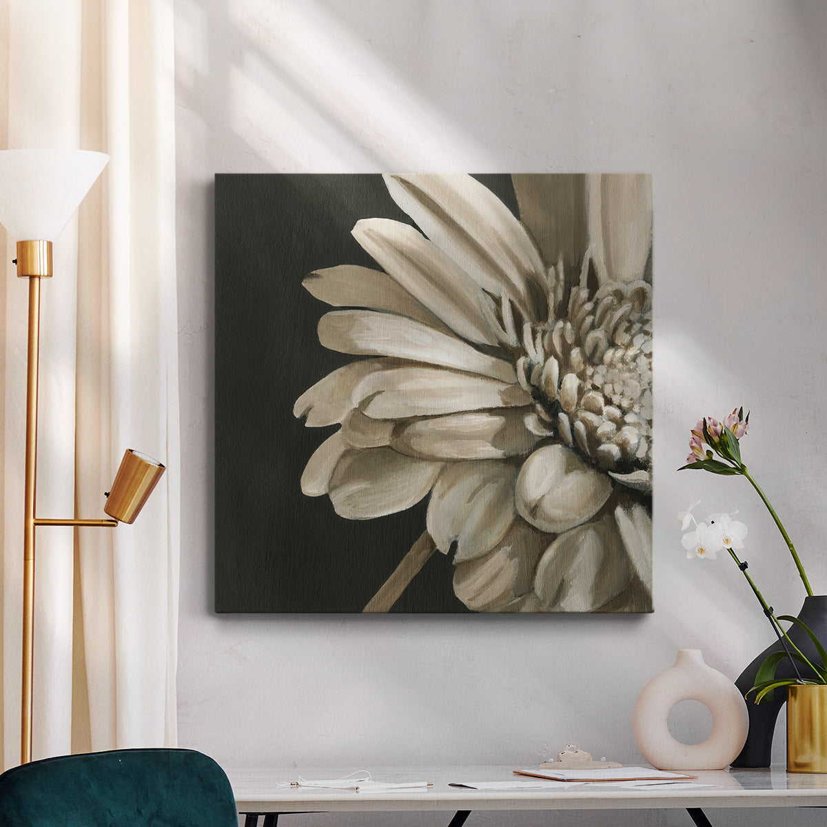 Classical Blooms IV - Canvas Art Print