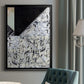 Tiles & Texture Abstract Angles II - Modern Framed Canvas Print