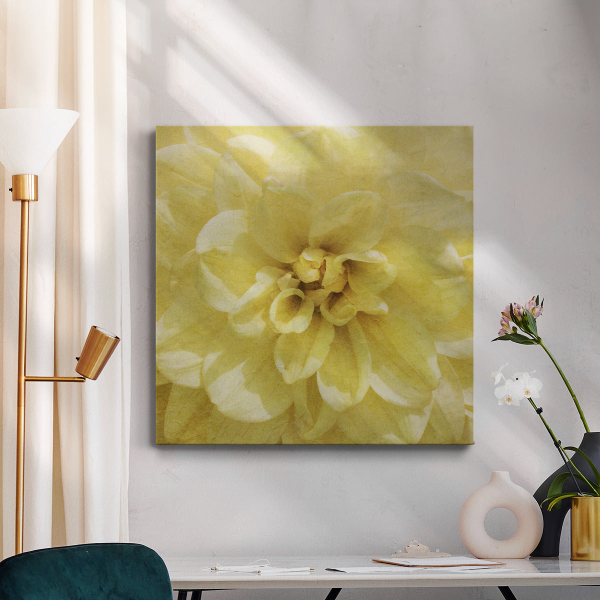 Wall Flower II-Premium Gallery Wrapped Canvas - Ready to Hang