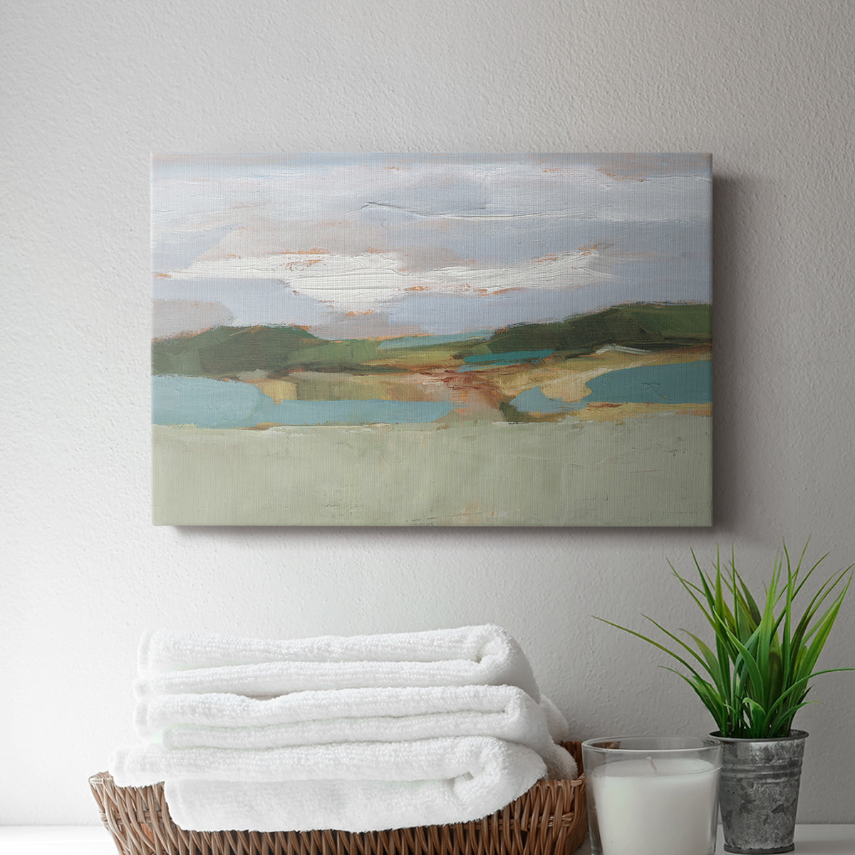 High Noon Vista Study II - Canvas Art Print