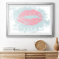 XOXO in Color Premium Framed Print - Ready to Hang