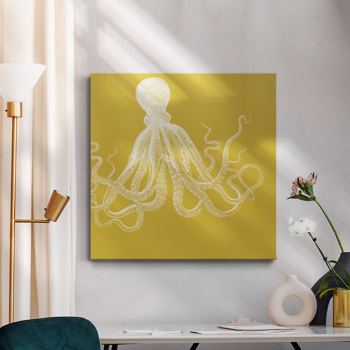 Saturated Sea Life I - Canvas Art Print