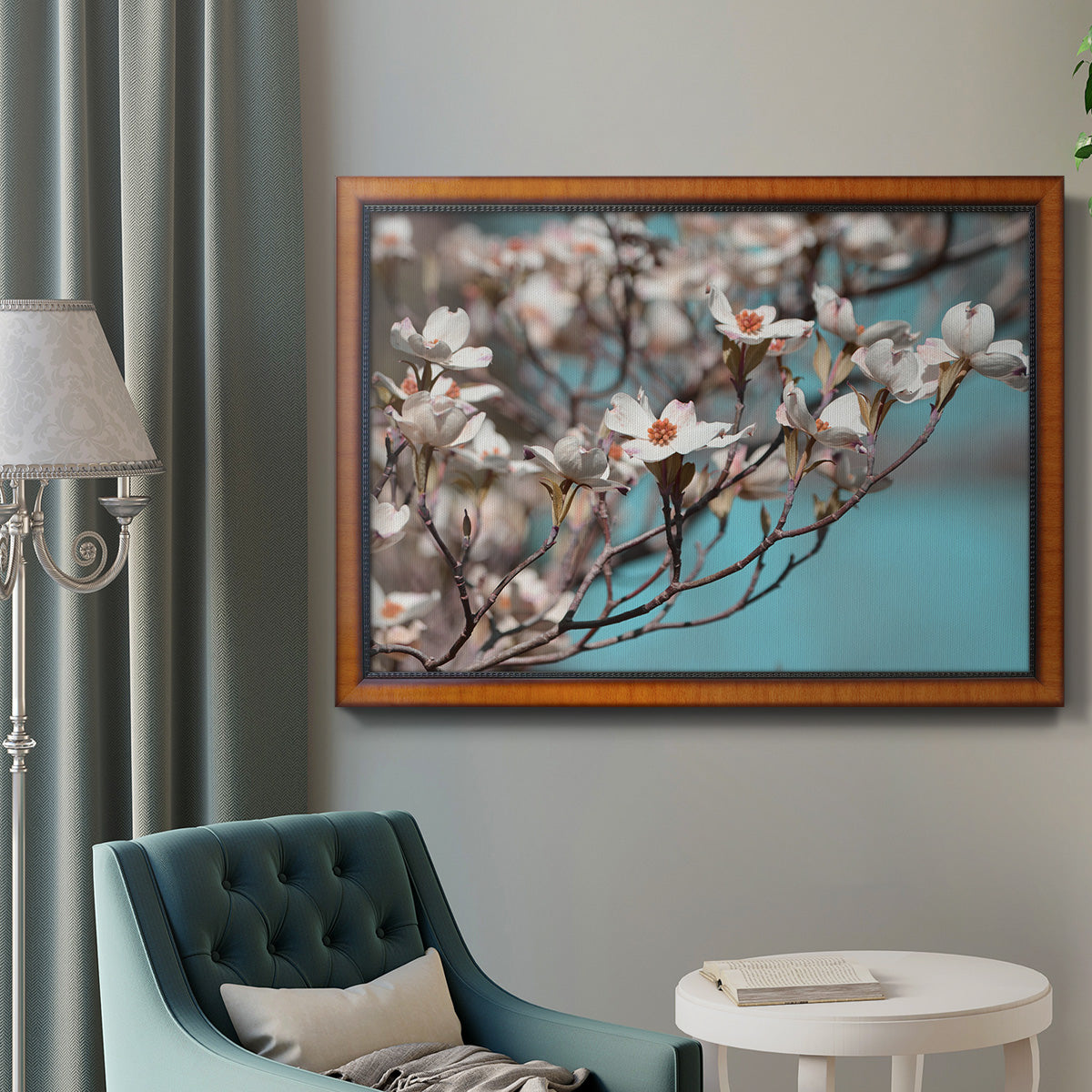 Dogwood Spring III Premium Framed Canvas- Ready to Hang