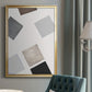 Block Encounter Revisit II - Modern Framed Canvas Print