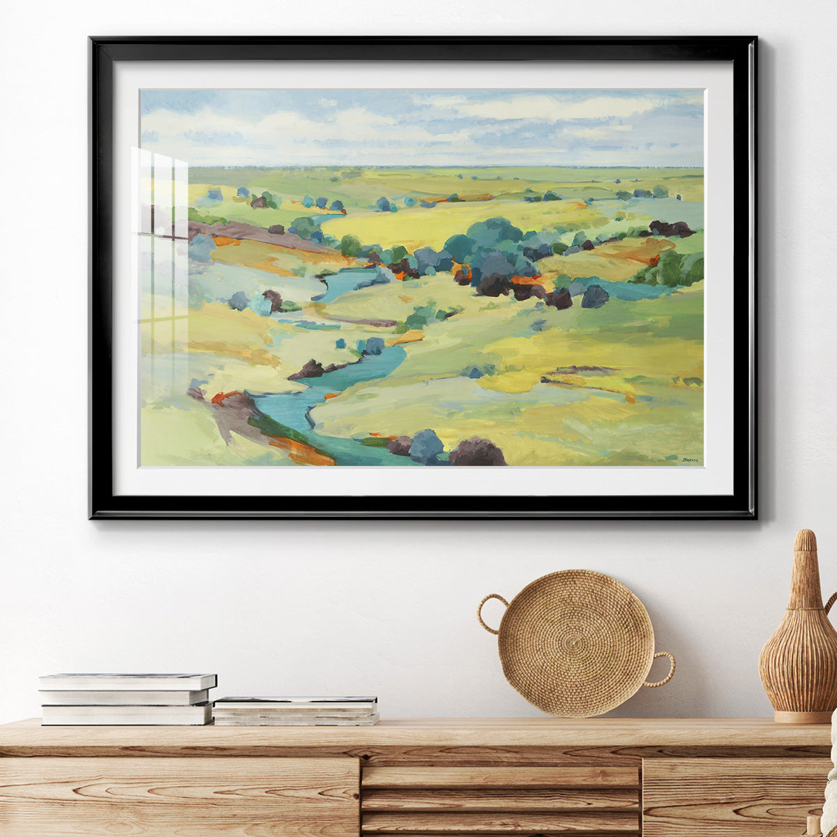 Idyll Sweep Premium Framed Print - Ready to Hang