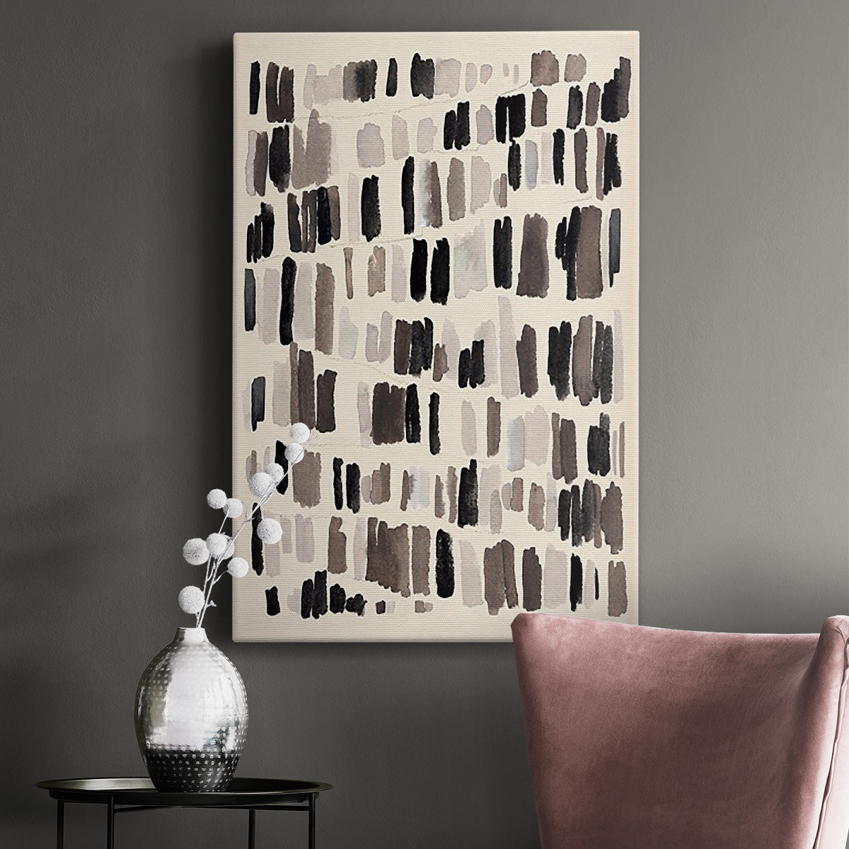 Chalk and Flint I - Canvas Art Print