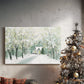 Eve of Snowwhite Midwinter - Canvas Art Print