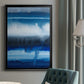 Deep Blue Shore I - Modern Framed Canvas Print