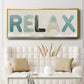Relax Your Body - Floater Framed Canvas Print