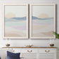 Wave Tableau I - Premium Framed Canvas 2 Piece Set - Ready to Hang