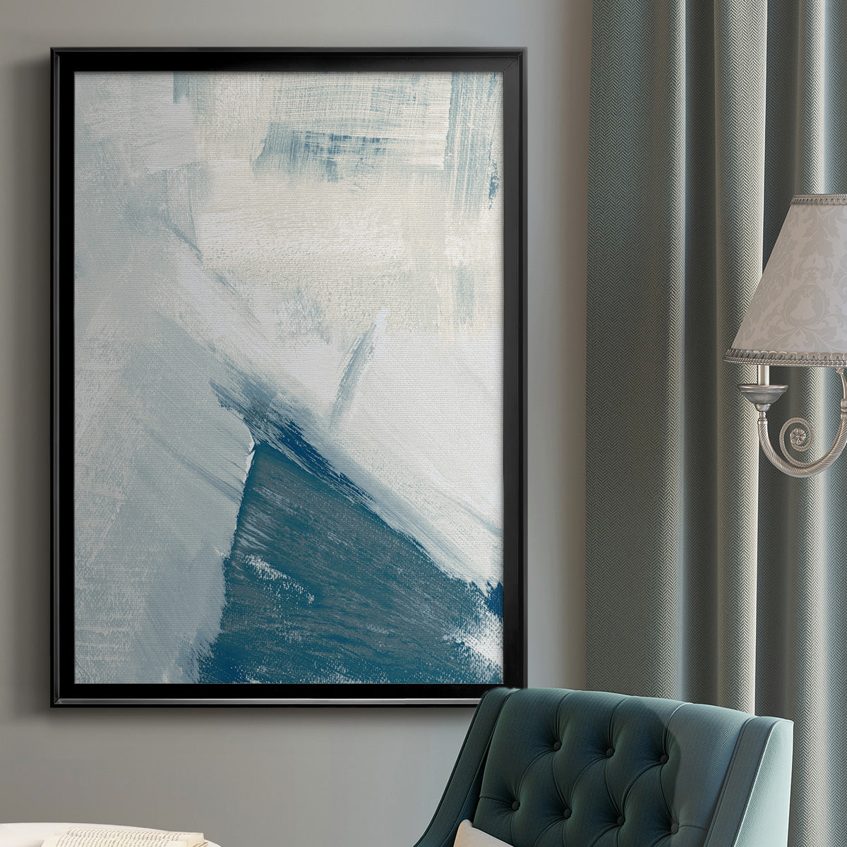 Windblown I - Modern Framed Canvas Print