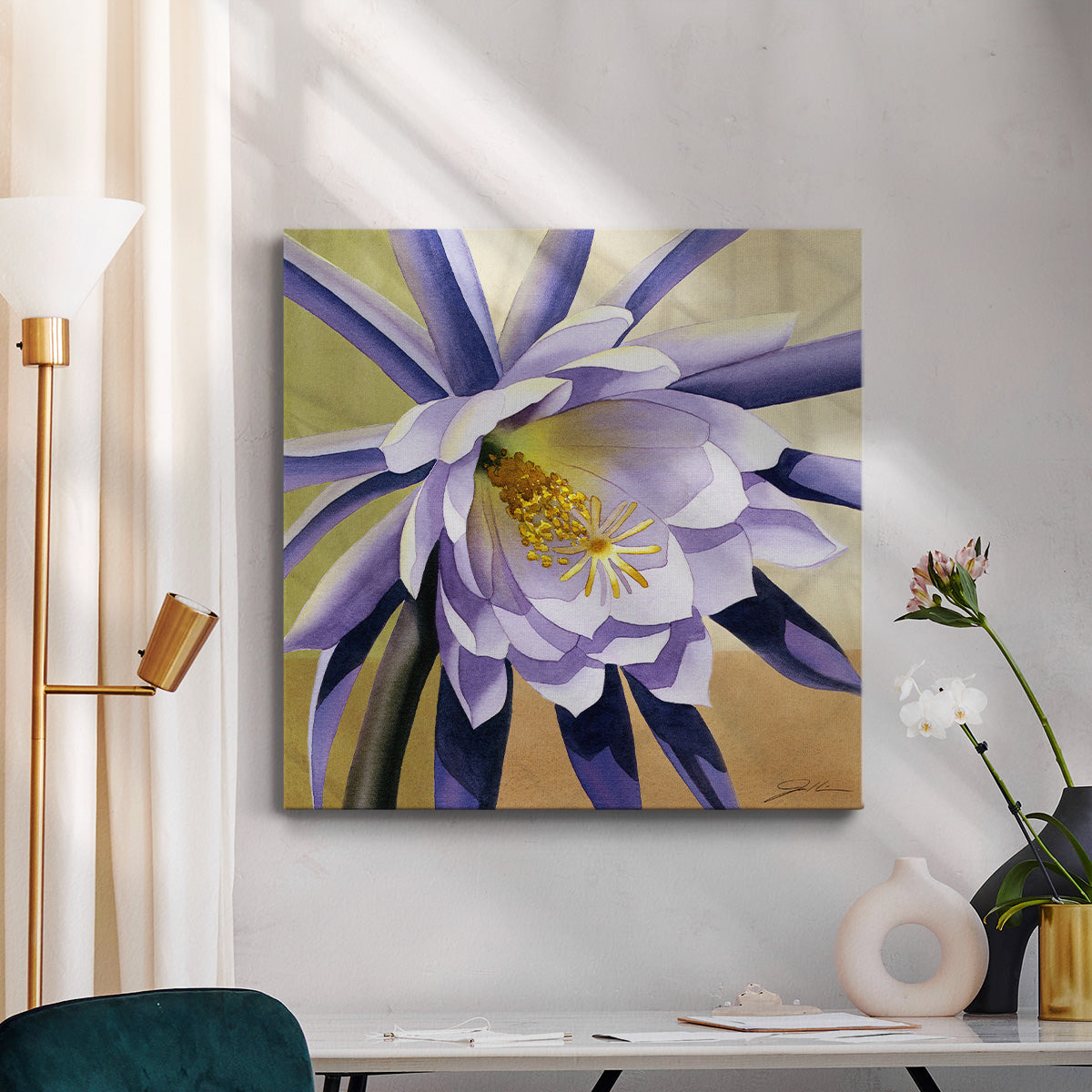 Desert Bloom II - Canvas Art Print