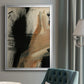Baked Paintstrokes I - Modern Framed Canvas Print