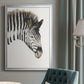 Zebra Stripes - Modern Framed Canvas Print