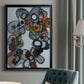 Amelia Island Stones - Modern Framed Canvas Print