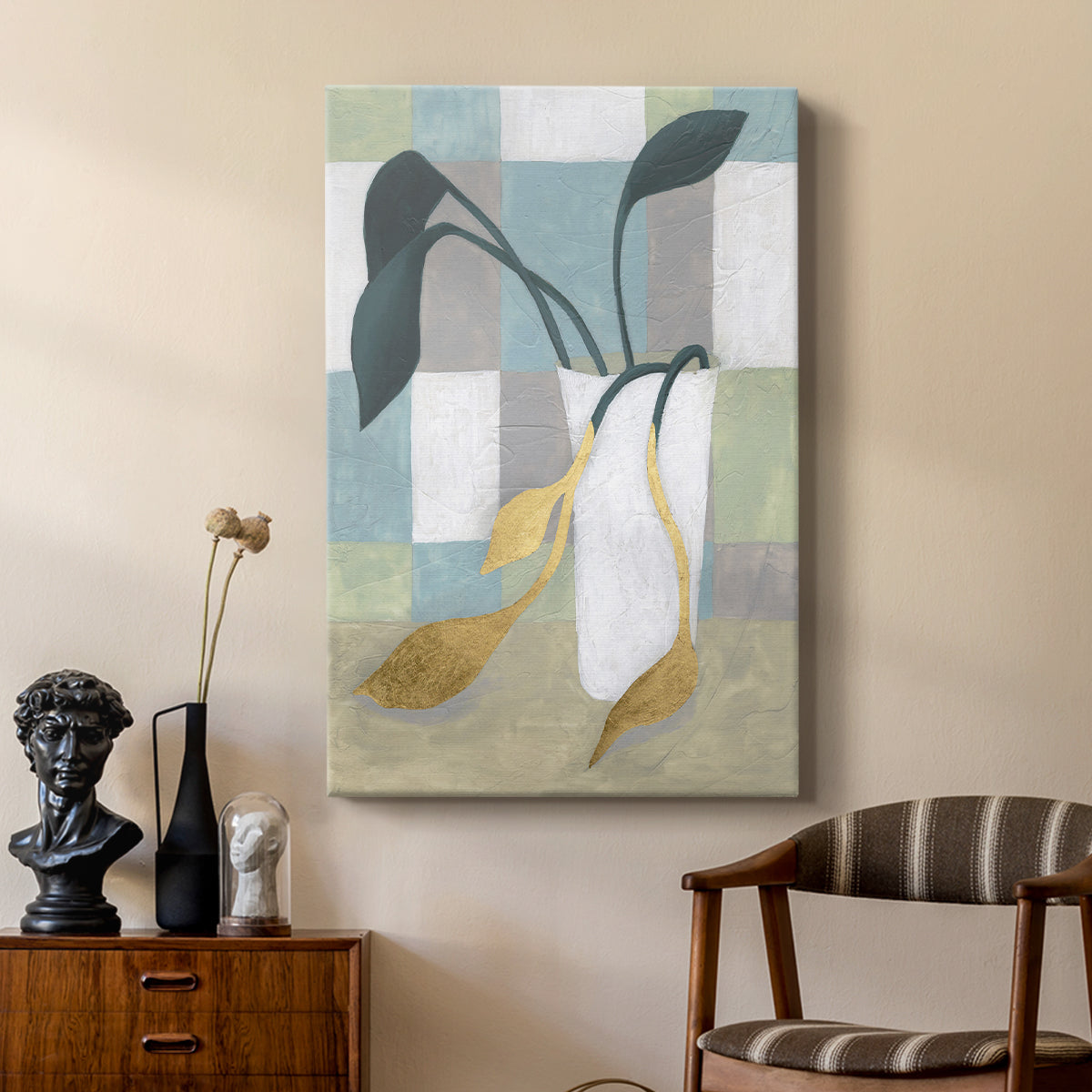 Plant Vased I - Canvas Art Print