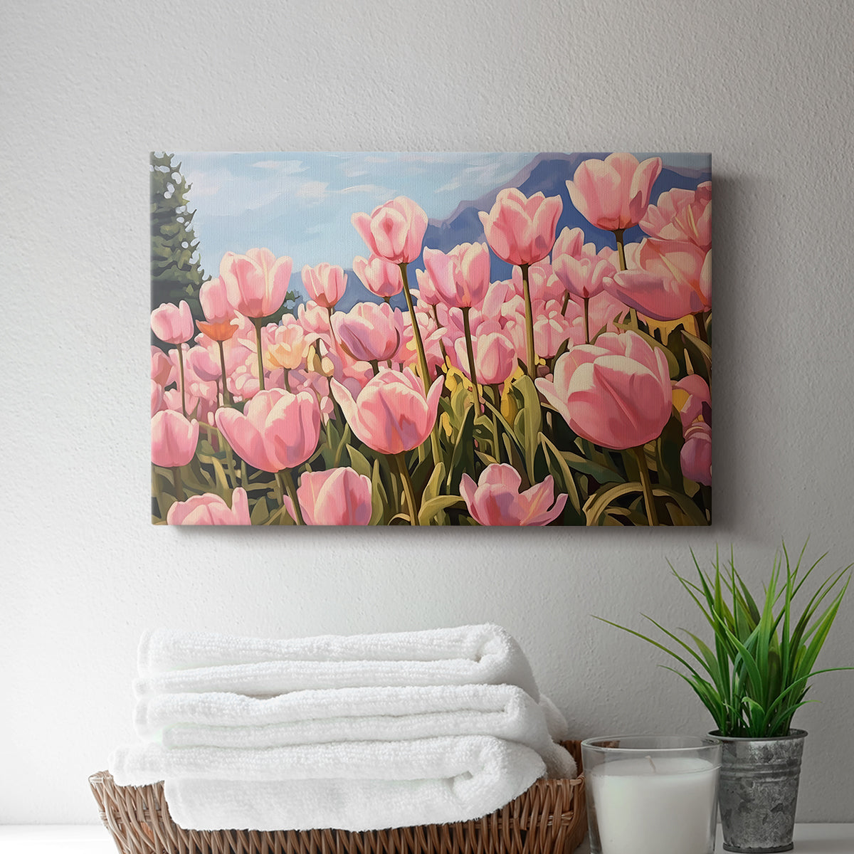 Floral Field XCV - Canvas Art Print