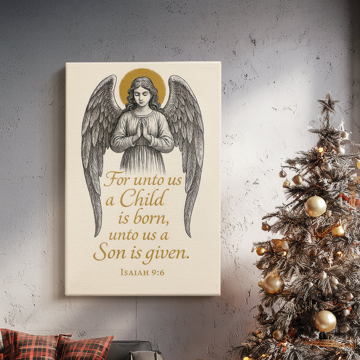 Gilded Promise - Canvas Art Print