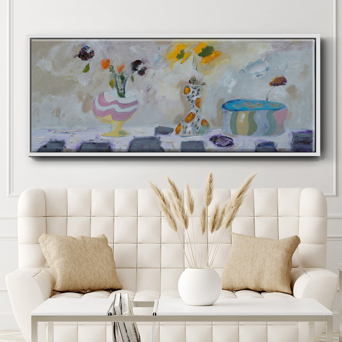 The Ring Leader - Floater Framed Canvas Print