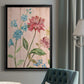 Wildflower Flutter I - Modern Framed Canvas Print