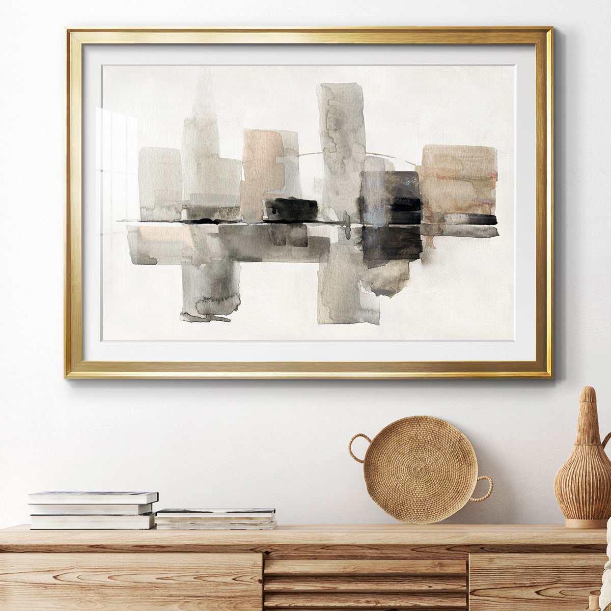 Urban Oasis I Premium Framed Print - Ready to Hang