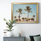 Aruba Palm - Modern Framed Canvas Print