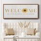 Welcome Happily Ever After - Floater Framed Canvas Print