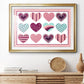 Sweet Valentine Collection A - Modern Framed Art Print