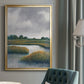 Salt Marshes I - Modern Framed Canvas Print