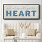 Grateful Heart - Floater Framed Canvas Print