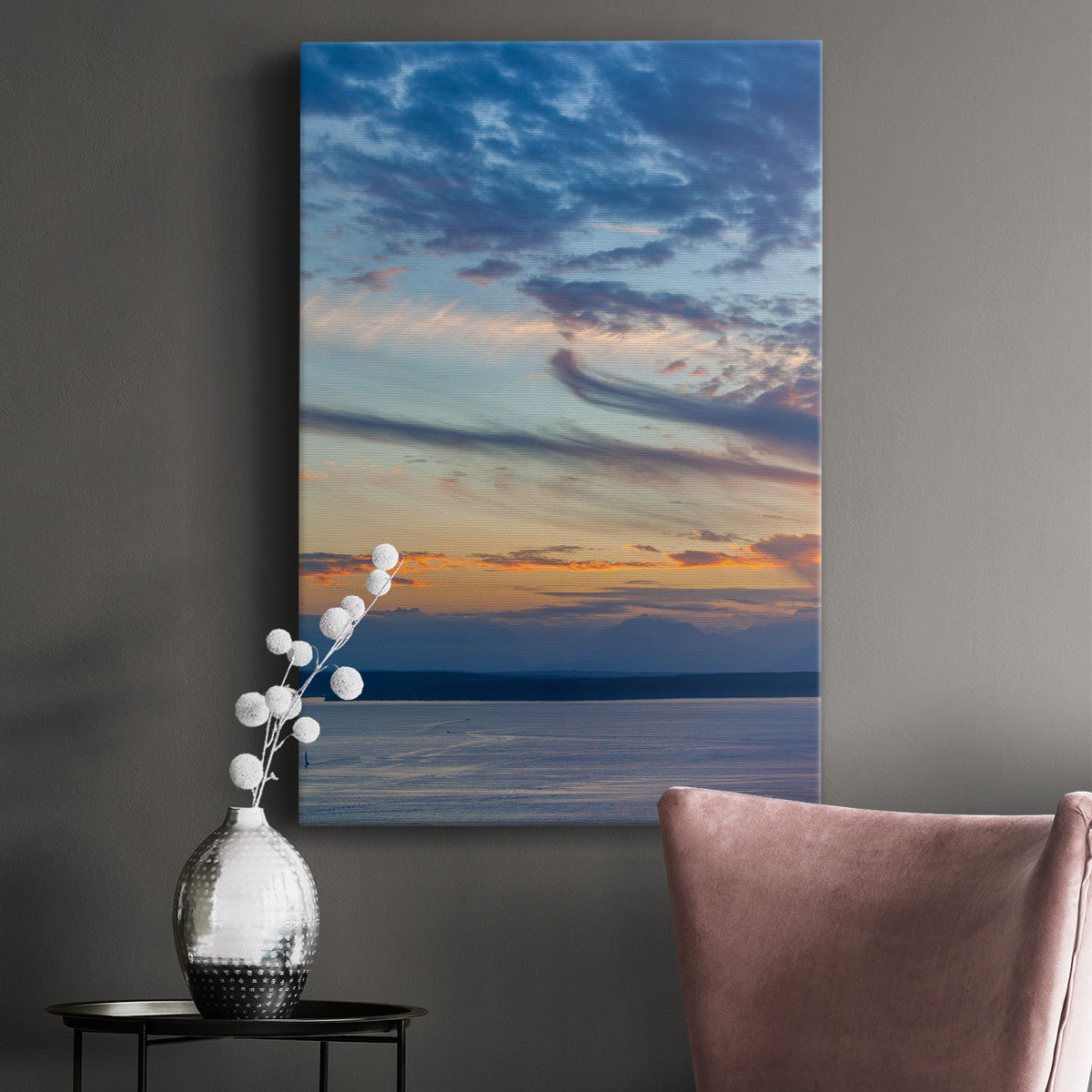 Cloud Variations Premium Gallery Wrapped Canvas - Ready to Hang