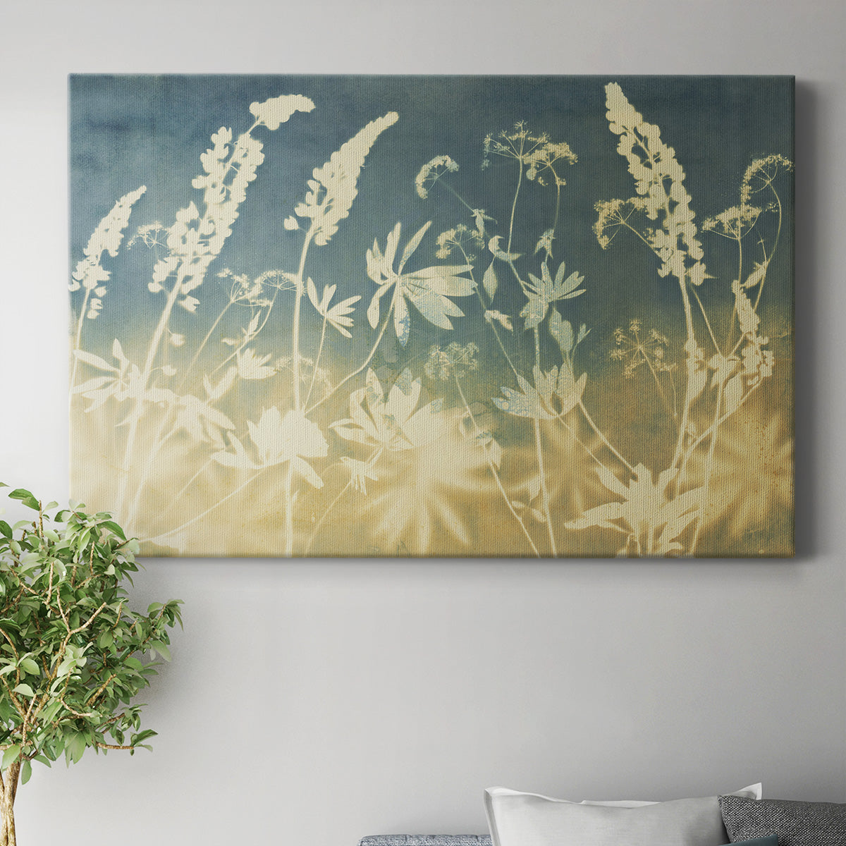 Solstice Lupine Premium Gallery Wrapped Canvas - Ready to Hang