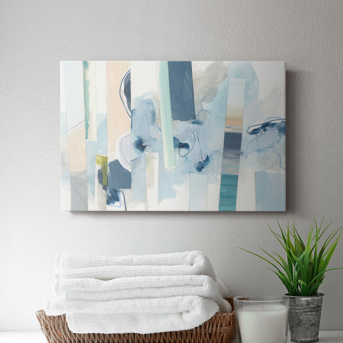 Liquid Strata II - Canvas Art Print