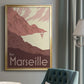 French Coast I - Modern Framed Canvas Print