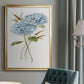 Petite Blue Hydrangea I - Modern Framed Canvas Print