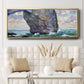 The Manneport, Seen from Below, 1883 - Floater Framed Canvas Print
