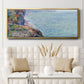 The Sea Seen from the Cliffs of Fecamp, 1881 - Floater Framed Canvas Print