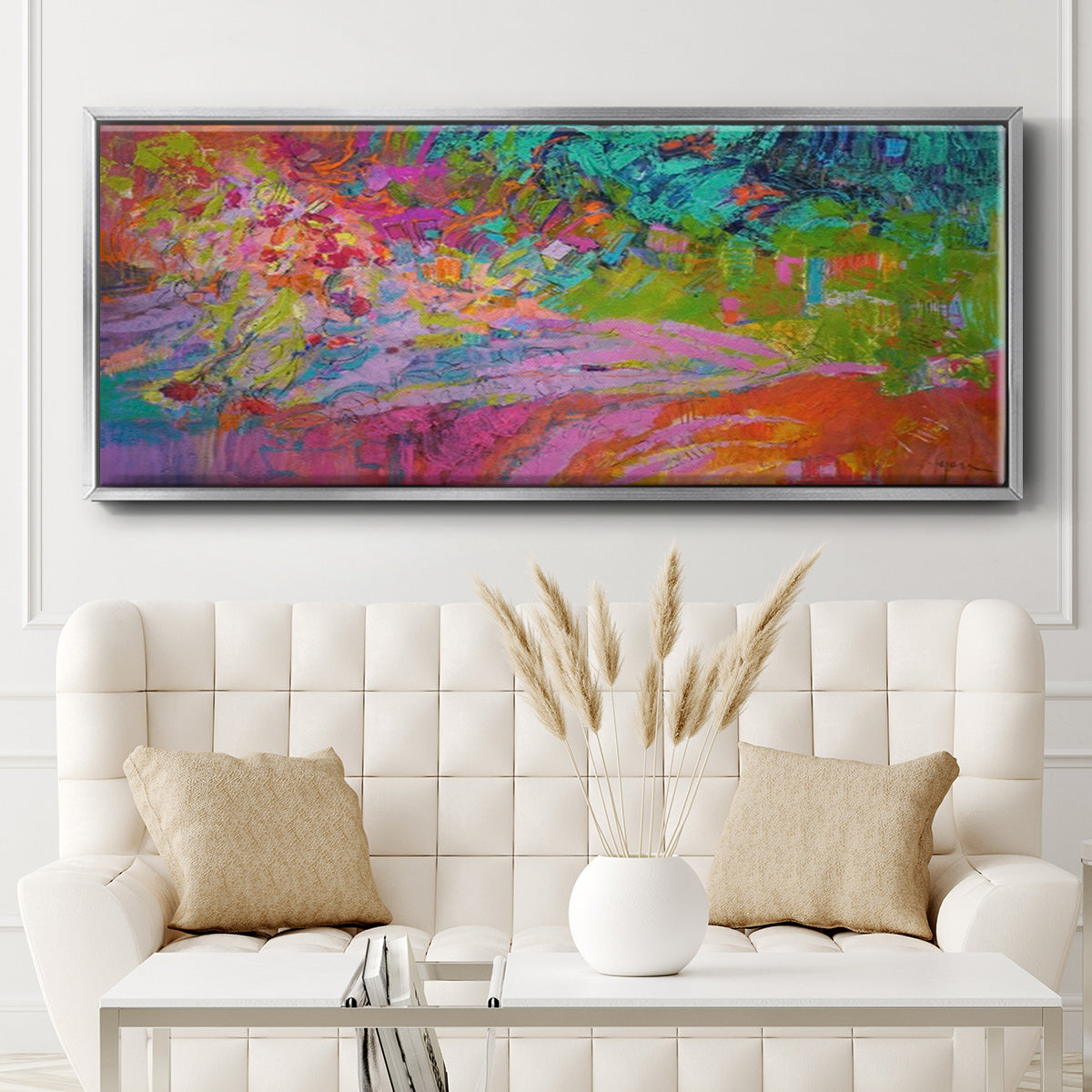 Passion Diva - Floater Framed Canvas Print