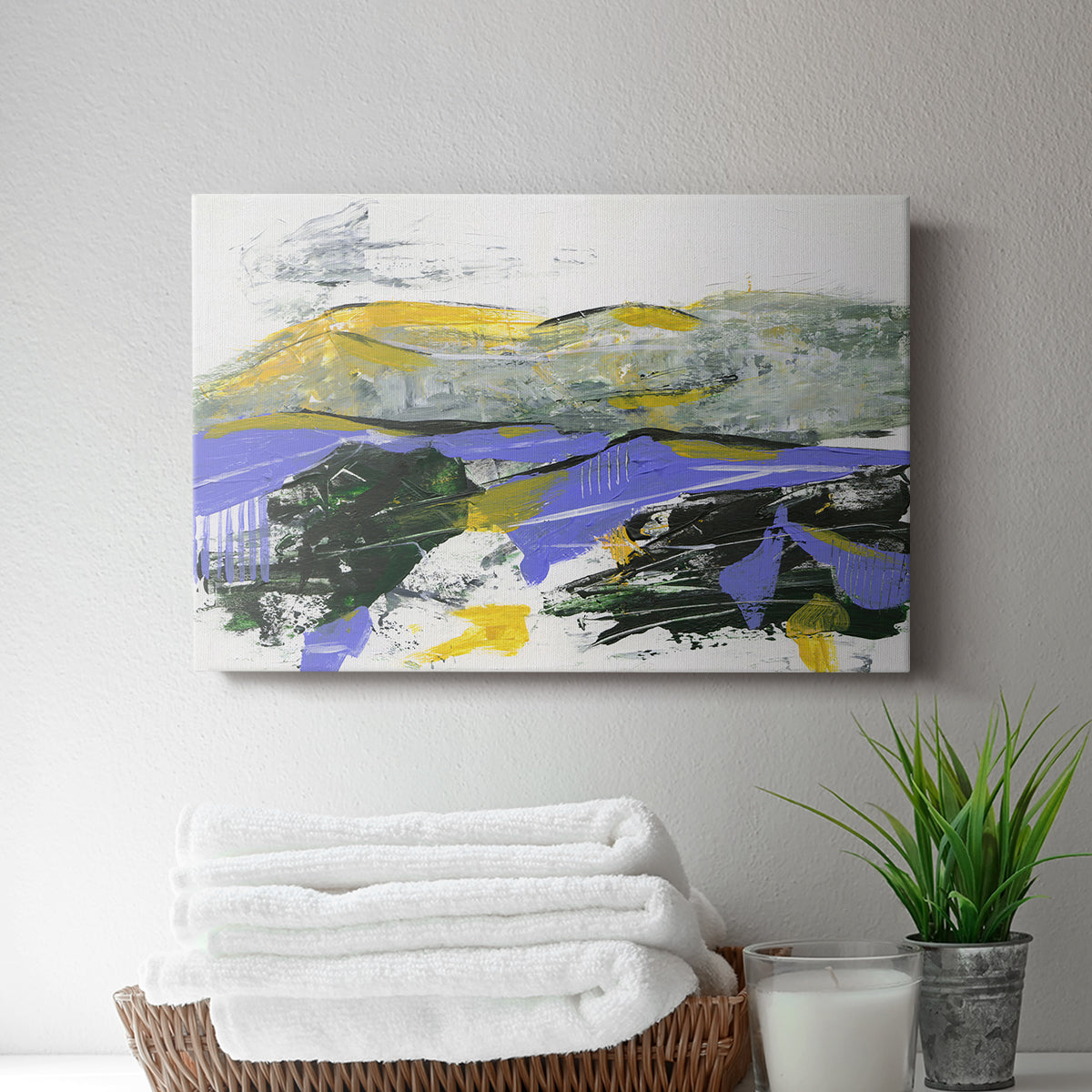 Silent Mountain IV - Canvas Art Print