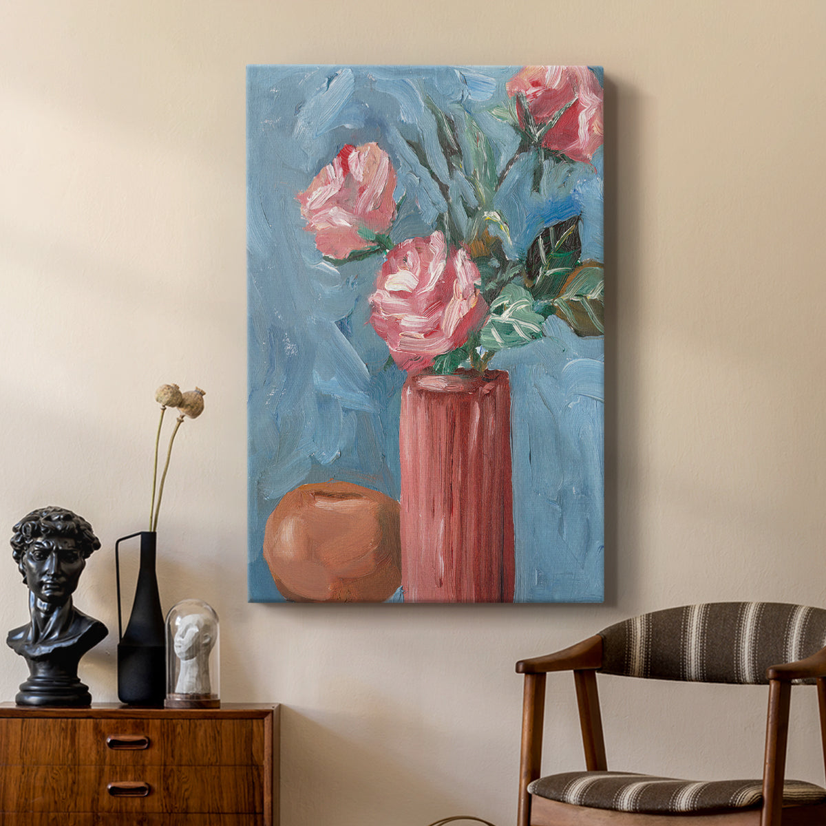Rosa Blooms II - Canvas Art Print