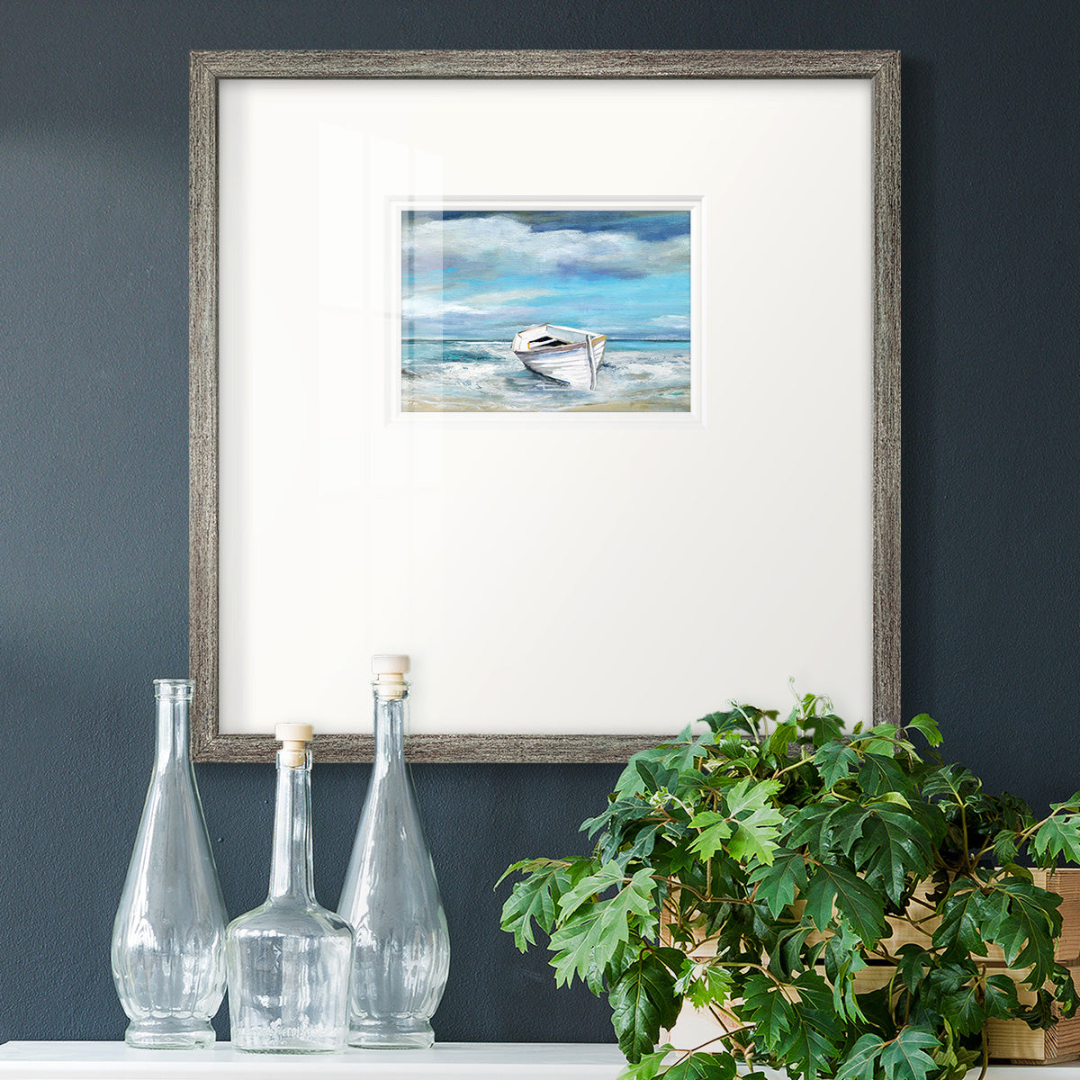 Classic Coast - Double Matboard Framed Print