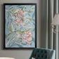 Faded Camellias I - Modern Framed Canvas Print