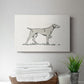 Neutral Pointer I - Canvas Art Print