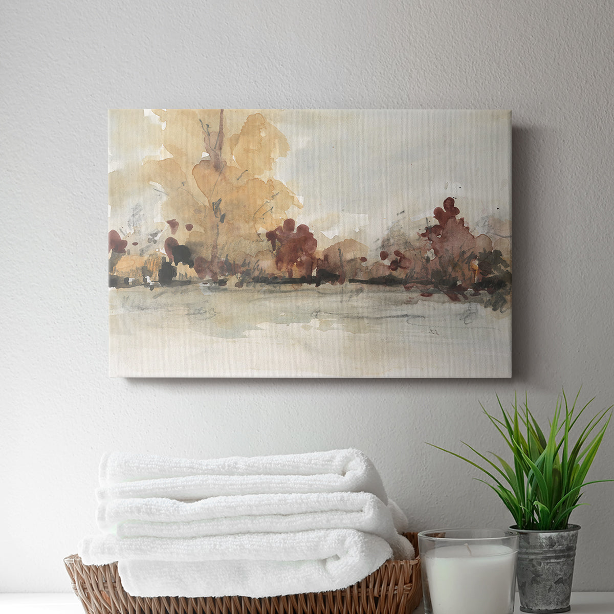 The Autumn View I - Canvas Art Print